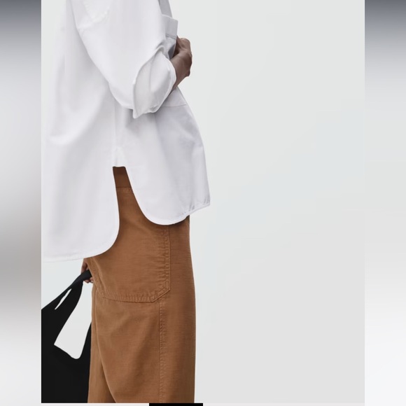 EVERLANE The Boxy Oxford - Color White - Size XXS - Picture 3 of 8